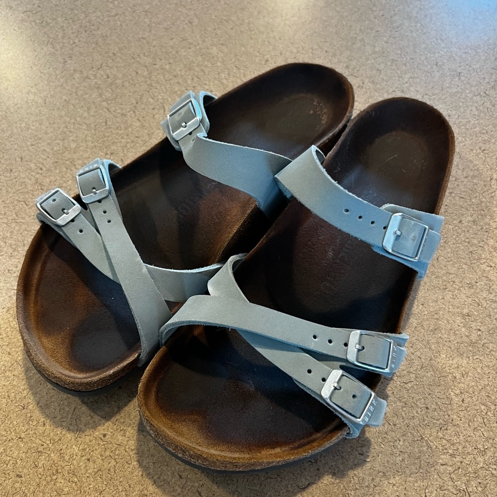 Blue Birkenstock